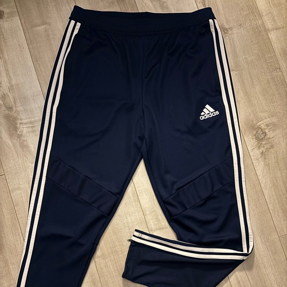 Adidas Navy Trackpants L - Picture 1 of 4